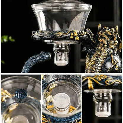 Teapot Black Dragon